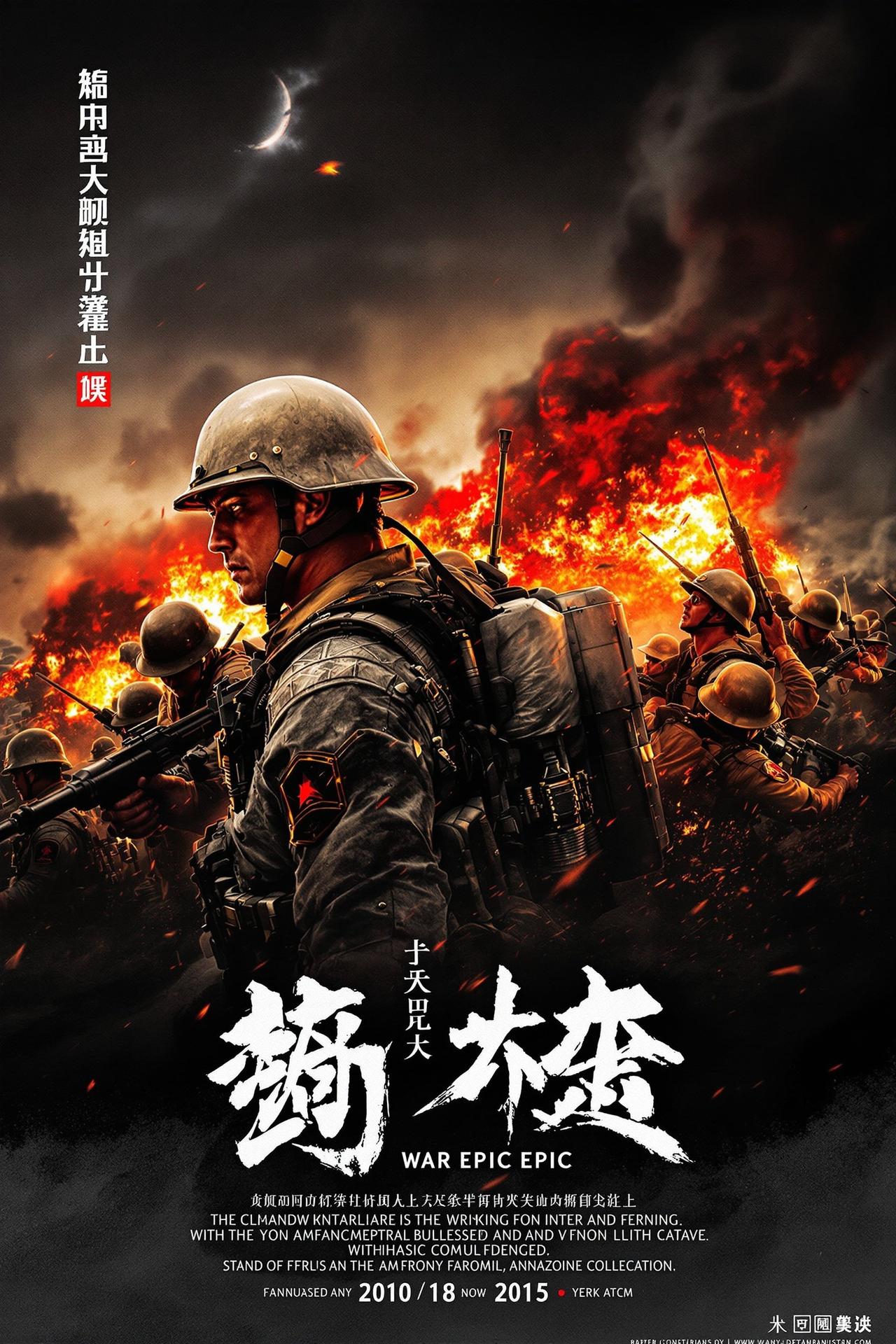 74影院出品电影《破晓之战》封面海报